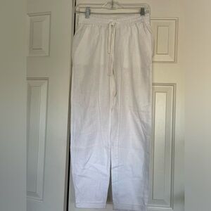 J.Crew Linen and Cotton Blend Pants